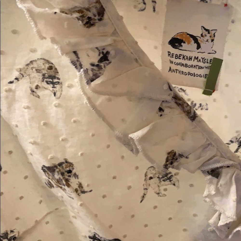 Anthropologie raccoon shirt